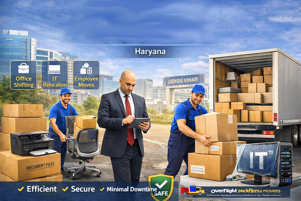 Overnight Packers and Movers Services